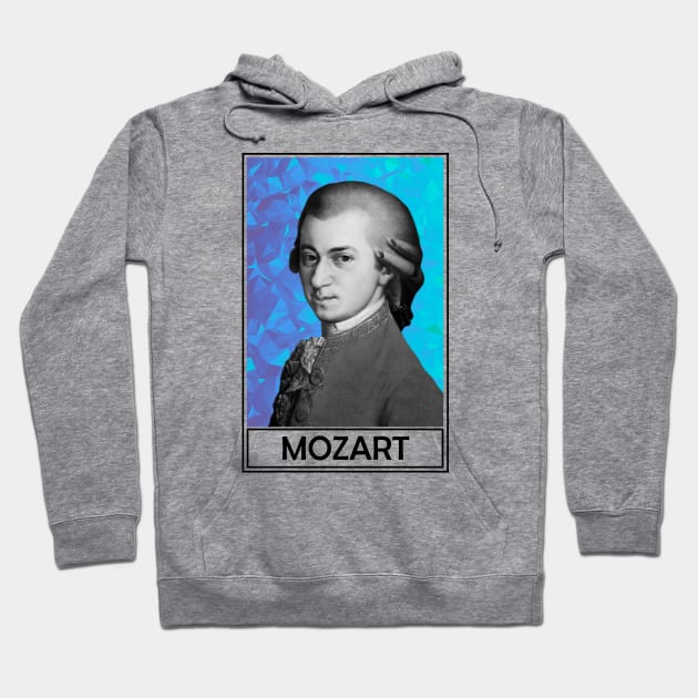 Wolfgang Amadeus Mozart Hoodie by TheMusicophile